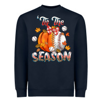 Navy its the season baseball Heavyweight Sweatshirt - CowGirlArtShop