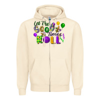 Sandshell Let the good times roll Zipper Hoodie - FaDigitalArtStudio