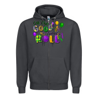 Smoke Let the good times roll Zipper Hoodie - FaDigitalArtStudio