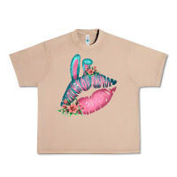 Burro Eared Turquoise Pink Easter Lips Urban Heavy Tee - Bettercallsaul