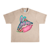 French Oak Eared Turquoise Pink Easter Lips Urban Heavy Tee - Bettercallsaul