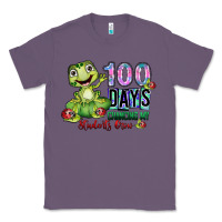Lavender 100 days chancing my students crow Classic Tee - SublimationCraftShop