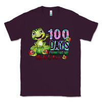 Plum 100 days chancing my students crow Classic Tee - SublimationCraftShop