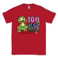 Red 100 days chancing my students crow Classic Tee - SublimationCraftShop