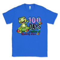 True Royal 100 days chancing my students crow Classic Tee - SublimationCraftShop