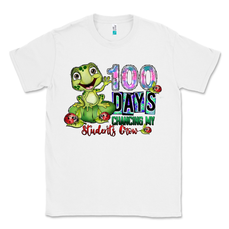 100 Days Chancing My Students Crow Classic Tee by SublimationCraftShop | Teevron