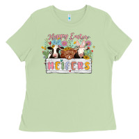 Matcha happy easter heifers Ladies Tee - MaliasSmallBusiness