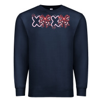Navy You Are Lovey Premium Sweatshirt - CowhideDigitalArt
