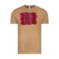 Vintage Camel pink leopard background Vintage Tee - RanaPortraitStore
