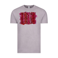 Vintage Zinc pink leopard background Vintage Tee - RanaPortraitStore