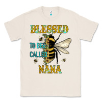 Natural Blessed To Bee Nana Classic Tee - JahusDesignShop