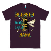 Plum Blessed To Bee Nana Classic Tee - JahusDesignShop