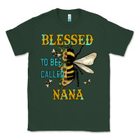 Sports Green Blessed To Bee Nana Classic Tee - JahusDesignShop
