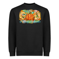 Black with god all things are possible Heavyweight Sweatshirt - CowGirlArtShop