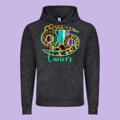 Cancer Zodiac Vintage Hoodie Designed By Bettercallsaul