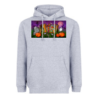 Heather Grey halloween mini license plate Heavyweight Hoodie - BundleAndBundleShop