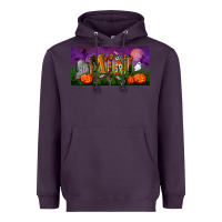 Plum halloween mini license plate Heavyweight Hoodie - BundleAndBundleShop