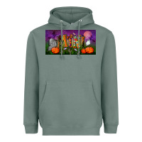 Sage halloween mini license plate Heavyweight Hoodie - BundleAndBundleShop