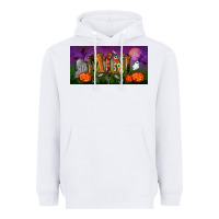White halloween mini license plate Heavyweight Hoodie - BundleAndBundleShop