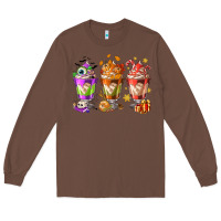 Chestnut Hallothanksmas coffee cups Long Sleeve Tee - NancyCooperArtShop