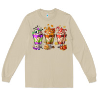 Mushroom Hallothanksmas coffee cups Long Sleeve Tee - NancyCooperArtShop