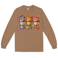 Toasted Coconut Hallothanksmas coffee cups Long Sleeve Tee - NancyCooperArtShop