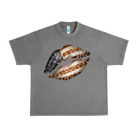 Tornado Vintage American Flag With Leopard Pattern Urban Heavy Tee - Bettercallsaul