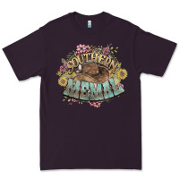 Plum southern memal western flowers Premium Tee - NancyCooperArtShop