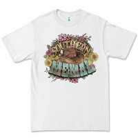 White southern memal western flowers Premium Tee - NancyCooperArtShop