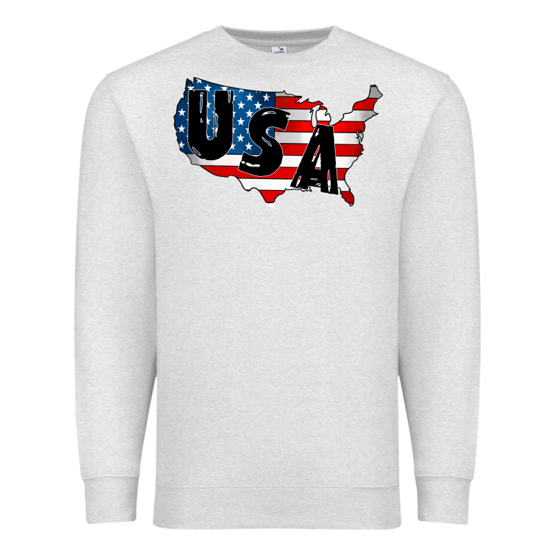 Usa Premium Sweatshirt by CowhideDigitalArt | Teevron