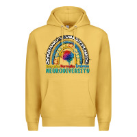 Antique Gold Recognize normalize embrace neurodiversity Autism Premium Hoodie - FaDigitalArtStudio