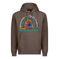 Coffee Recognize normalize embrace neurodiversity Autism Premium Hoodie - FaDigitalArtStudio