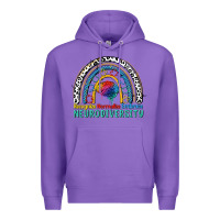 Purple Recognize normalize embrace neurodiversity Autism Premium Hoodie - FaDigitalArtStudio