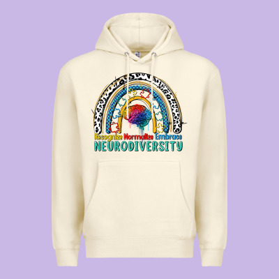 Recognize Normalize Embrace Neurodiversity Autism Premium Hoodie Designed By Fadigitalartstudio
