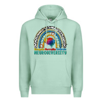 Seafoam Recognize normalize embrace neurodiversity Autism Premium Hoodie - FaDigitalArtStudio