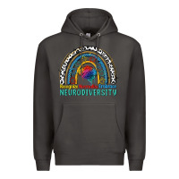 Smoke Recognize normalize embrace neurodiversity Autism Premium Hoodie - FaDigitalArtStudio