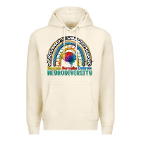 Tofu Recognize normalize embrace neurodiversity Autism Premium Hoodie - FaDigitalArtStudio