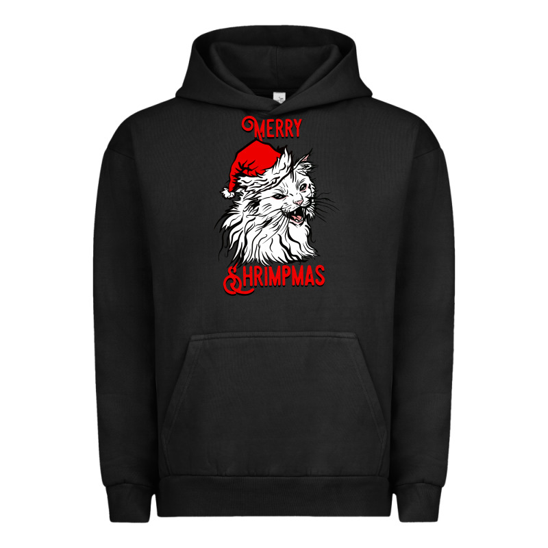 Merry Christmas Cat Urban Hoodie by SublimationCraftShop | Teevron