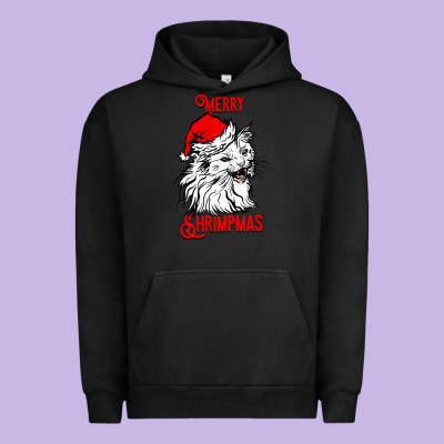 Merry Christmas Cat Urban Hoodie Designed By Sublimationcraftshop