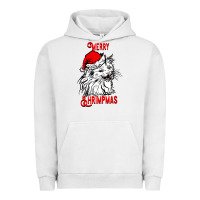 Pigment Lunar Rock Merry Christmas Cat Urban Hoodie - SublimationCraftShop
