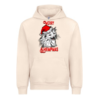 Sandshell Merry Christmas Cat Urban Hoodie - SublimationCraftShop