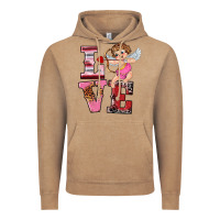 Vintage Coffee valentine's day cupid love Vintage Hoodie - RanaPortraitStore