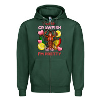 Sports Green feed me crawfish tell me im pretty Zipper Hoodie - FaDigitalArtStudio