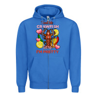 True Royal feed me crawfish tell me im pretty Zipper Hoodie - FaDigitalArtStudio