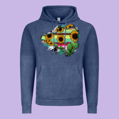 Colima State Of Mexico Map Vintage Hoodie Designed By Ranaportraitstore