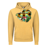 Vintage Mustard Colima State Of Mexico Map Vintage Hoodie - RanaPortraitStore