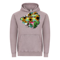 Vintage Zinc Colima State Of Mexico Map Vintage Hoodie - RanaPortraitStore