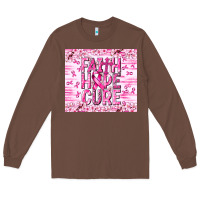 Faith Hope Cure Cancer Long Sleeve Tee | Teevron