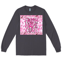 Smoke Faith hope cure Cancer Long Sleeve Tee - NancyCooperArtShop