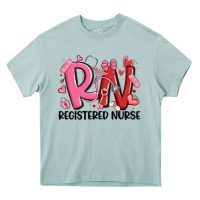 Arona rn registered nurse valentines day Heavy Core Tee - MaliasSmallBusiness